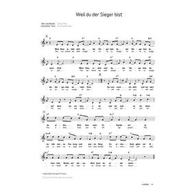 Produktbild des Artikels Weil du der Sieger bist (Noten - Download)