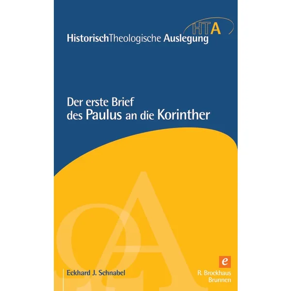 Produktbild des Artikels Der erste Brief des Paulus an die Korinther (E-Book - PDF Datei)