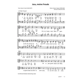 Produktbild des Artikels Jesu meine Freude (Noten - Download)