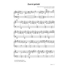 Produktbild des Artikels Zuerst geliebt (Noten - Download)
