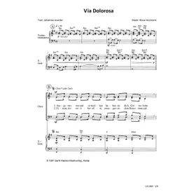 Produktbild des Artikels Via Dolorosa (Noten - Download)