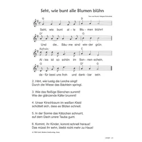 Produktbild des Artikels Seht, wie bunt alle Blumen blühn (Noten - Download)
