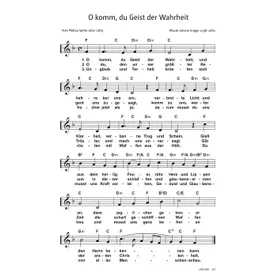 Produktbild des Artikels O komm, du Geist der Wahrheit (Noten - Download)