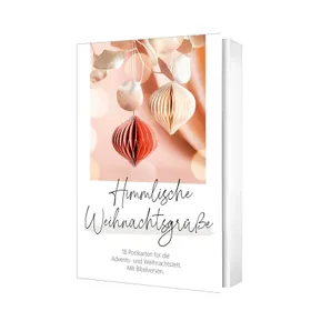 Produktbild des Artikels Himmlische Weihnachtsgrüße - Postkartenset (Schreibwaren - Kartoniert)