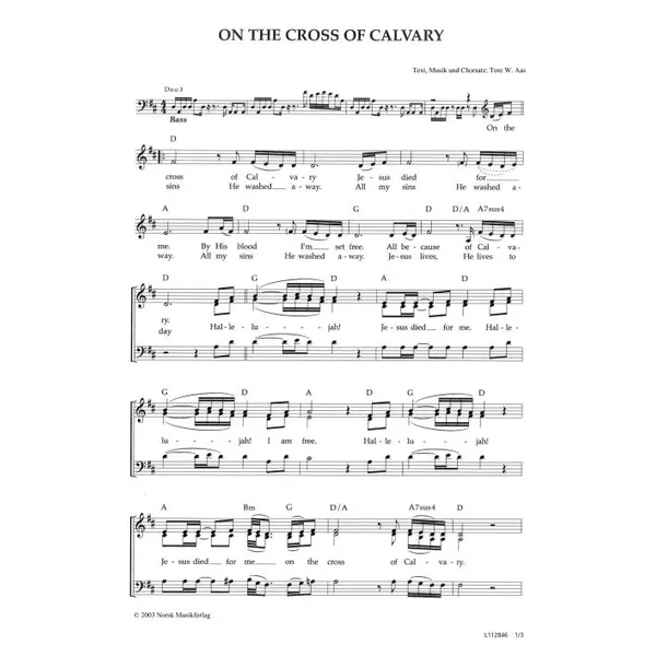 Produktbild des Artikels On The Cross Of Calvary (Noten - Download)