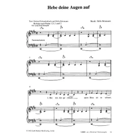 Produktbild des Artikels Hebe deine Augen auf (Noten - Download)
