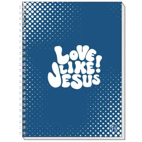 Produktbild des Artikels Memo Block A6: Love like Jesus! (Schreibwaren - Spiralbindung)