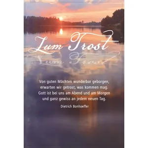 Produktbild des Artikels Faltkarte - Trauer (Schreibwaren)