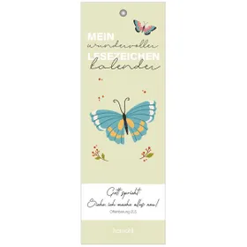 Produktbild des Artikels Mein wundervoller Lesezeichenkalender 2026 (Kalender - Spiralbindung)