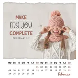 Stimmungsbild zu genießen 2026 - Postkartenkalender