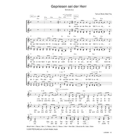 Produktbild des Artikels Gepriesen sei der Herr (Noten - Download)