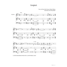 Produktbild des Artikels Ewigkeit (Noten - Download)