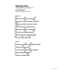 Produktbild des Artikels ganz bei Trost (Noten - Download)