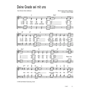Produktbild des Artikels Deine Gnade sei mit uns (Noten - Download)