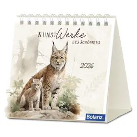 Produktbild des Artikels KunstWerke des Schöpfers 2026 - Minikalender (Kalender - Spiralbindung)