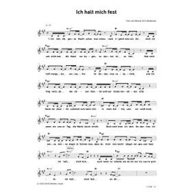 Produktbild des Artikels Ich halt mich fest (Noten - Download)