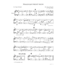 Produktbild des Artikels Halleluja! Freuet euch (Klavier) (Noten - Download)