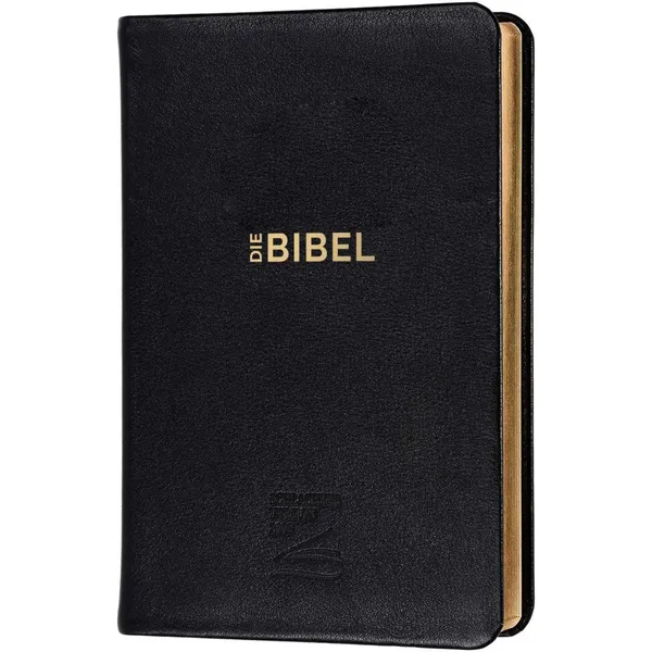 Produktbild des Artikels Schlachter 2000 - Taschenausgabe, Kalbsleder, Goldschnitt, schwarz (Bibel - Leder)