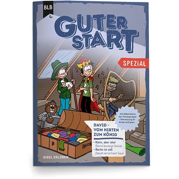 Produktbild des Artikels Guter Start Spezial: David - vom Hirten zum König (Buch - Geheftet)