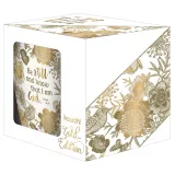 Stimmungsbild zu Tasse "Be still and know" (Gold-Edition)