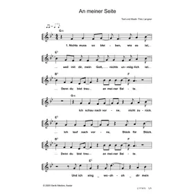 Produktbild des Artikels An meiner Seite (Noten - Download)
