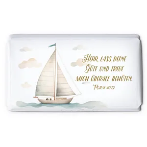 Produktbild des Artikels Schokoladengrüsse "Deine Güte und Treue" (40g) (Lebensmittel)