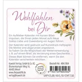 Stimmungsbild zu Wohlfühlen bei Dir 2026 - Aufkleber-Kalender