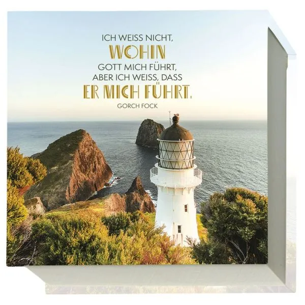 Produktbild des Artikels Notizblock: Ich weiss nicht, wohin Gott mich führt (Schreibwaren)