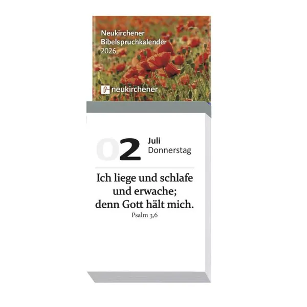 Produktbild des Artikels Neukirchener Bibelspruchkalender 2026 (Kalender)