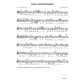 Produktbild des Artikels Gutes und Barmherzigkeit (Noten - Download)