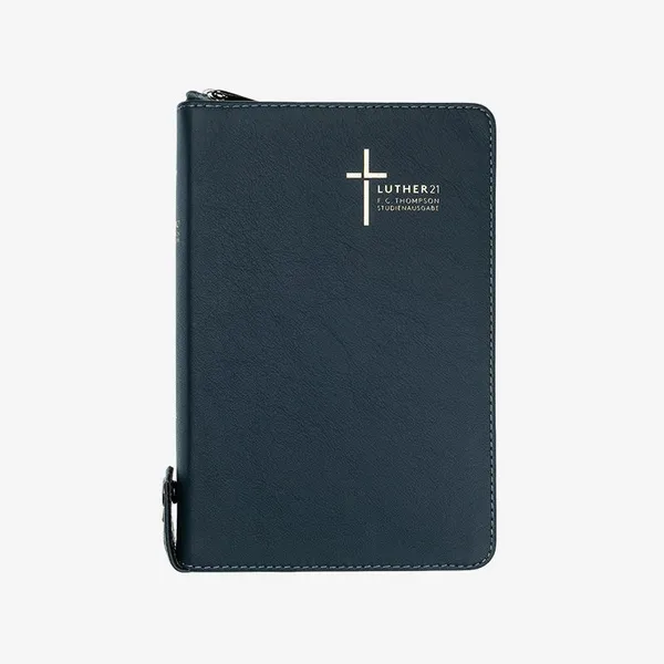 Produktbild des Artikels Luther21 - F.C.Thompson - Taschenausgabe - Cromwell-Leder schwarz (Bibel - Kunstleder)