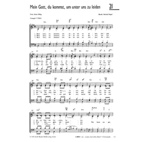 Produktbild des Artikels Mein Gott, du kommst, um unter uns zu leiden (Noten - Download)