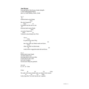 Produktbild des Artikels Am Kreuz (Noten - Download)