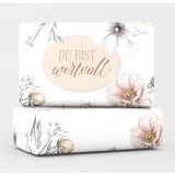 Stimmungsbild zu Schafmilchseife "Du bist wertvoll"