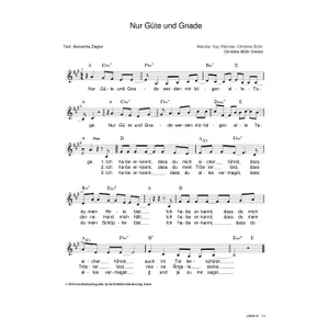 Produktbild des Artikels Nur Güte (Noten - Download)