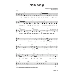 Produktbild des Artikels Mein König (Noten - Download)