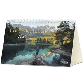 Produktbild des Artikels Quelle des Lebens 2026 - Postkartenkalender (Kalender - Spiralbindung)