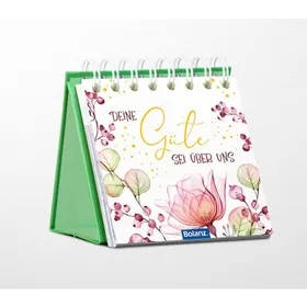 Produktbild des Artikels Deine Güte sei über uns - Aufstellbuch (Buch - Spiralbindung)