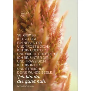 Produktbild des Artikels Postkarten: Ich selbst bin neben dir, 4 Stück (Schreibwaren)