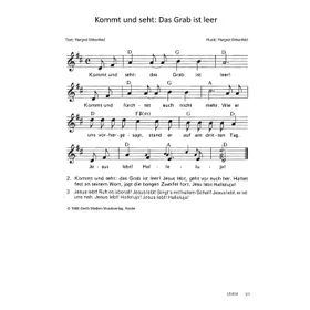Produktbild des Artikels Kommt und seht: Das Grab ist leer (Noten - Download)