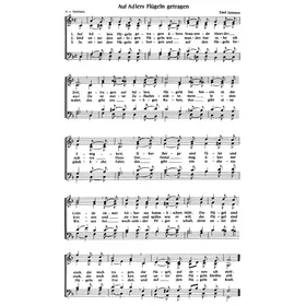 Produktbild des Artikels Auf Adlers Flügeln getragen (Noten - Download)
