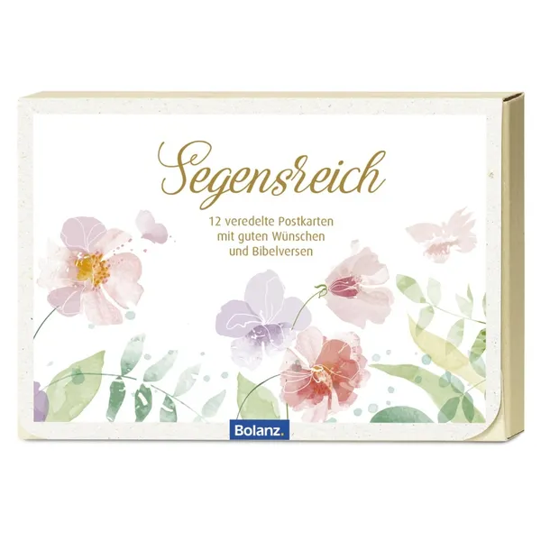 Produktbild des Artikels Postkartenbox "Segensreich" (Schreibwaren)
