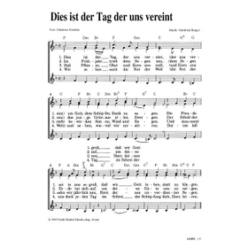 Produktbild des Artikels Dies ist der Tag, der uns vereint (Noten - Download)