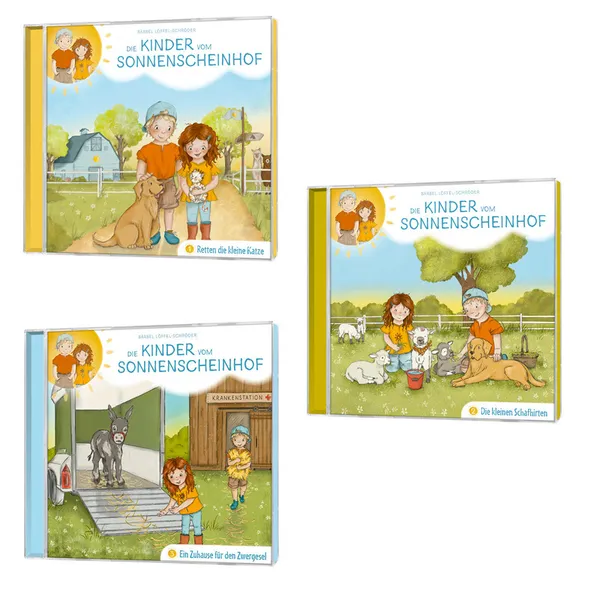 Produktbild des Artikels Die Kinder vom Sonnenscheinhof - CD-Set 1 (Hörbuch/Hörspiel - CD)
