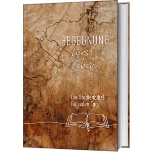 Produktbild des Artikels Begegnung fürs Leben, Motiv "Buch" (Bibel - Gebunden)