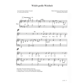 Produktbild des Artikels Welch große Weisheit (Noten - Download)