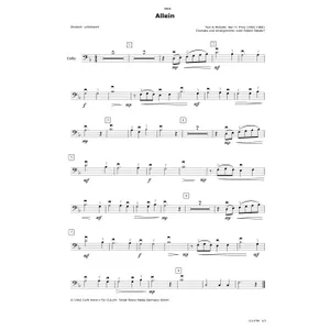 Produktbild des Artikels Allein (Cello) (Noten - Download)