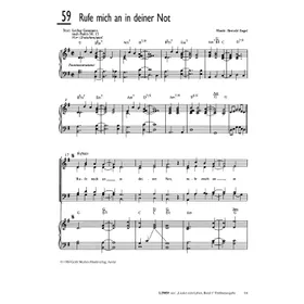 Produktbild des Artikels Rufe mich an in deiner Not (Noten - Download)