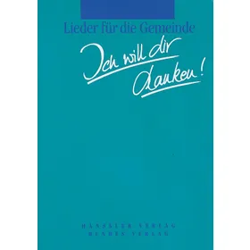 Produktbild des Artikels Ich will dir danken! (Liederbuch - Plastik)