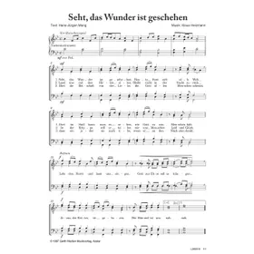 Produktbild des Artikels Seht, das Wunder ist geschehen (Noten - Download)